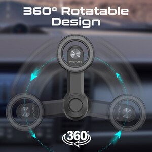 Suport auto PROMATE MagHoop-AV, ventilatie, MagSafe, negru Suport auto PROMATE MagHoop-AV, ventilatie, MagSafe, negru