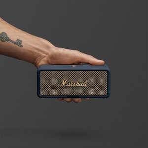 Boxa portabila MARSHALL Emberton III, Bluetooth, IP67, albastru inchis Boxa portabila MARSHALL Emberton III, Bluetooth, IP67, albastru inchis