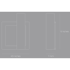 Suport lumanare Morf Square 13.8 x 4 x 15.2 cm, negru Suport lumanare Morf Square 13.8 x 4 x 15.2 cm, negru