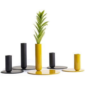 Suport lumanare Creo Tall, 17.7 x 15.2 cm, negru Suport lumanare Creo Tall, 17.7 x 15.2 cm, negru