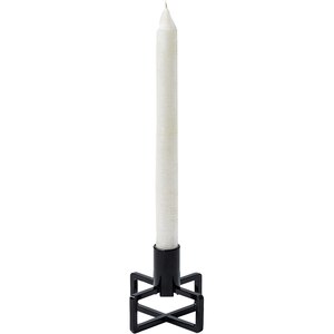 Suport lumanare Cross, 9.9 x 7.6 x 9.9 cm, negru Suport lumanare Cross, 9.9 x 7.6 x 9.9 cm, negru