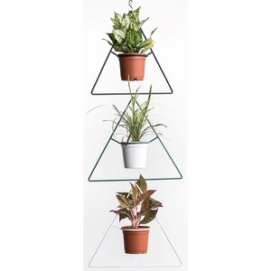 Suport ghiveci flori SPIN Delta, 40 x 12 x 40 cm, alb, 3 bucati Suport ghiveci flori SPIN Delta, 40 x 12 x 40 cm, alb, 3 bucati