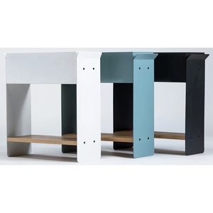 Unitate depozitare cu suport ghiveci flori SPIN Fliss, 68 x 25 x 71 cm, gri antracit Unitate depozitare cu suport ghiveci flori SPIN Fliss, 68 x 25 x 71 cm, gri antracit