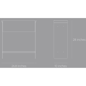 Unitate depozitare cu suport ghiveci flori SPIN Fliss, 68 x 25 x 71 cm, gri antracit Unitate depozitare cu suport ghiveci flori SPIN Fliss, 68 x 25 x 71 cm, gri antracit