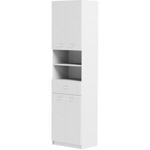 Dulap baie Woodart Vera, 50 x 35 x 180 cm, alb Dulap baie Woodart Vera, 50 x 35 x 180 cm, alb