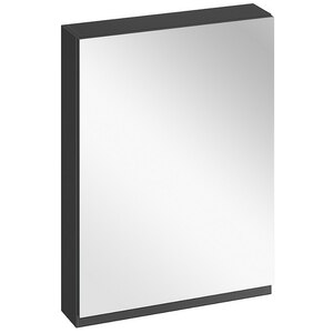 Dulap baie cu oglinda Cersanit Moduo, 59.5 x 14.4 x 80 cm, antracit Dulap baie cu oglinda Cersanit Moduo, 59.5 x 14.4 x 80 cm, antracit