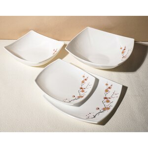 Set de masa MYRIA MC4056, 19 piese, opal, alb Set de masa MYRIA MC4056, 19 piese, opal, alb
