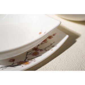 Set de masa MYRIA MC4056, 19 piese, opal, alb Set de masa MYRIA MC4056, 19 piese, opal, alb