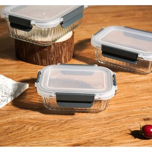 Set caserole MYRIA MC4058, 3 piese, 0.37- 1.05l, sticla, transparent Set caserole MYRIA MC4058, 3 piese, 0.37- 1.05l, sticla, transparent