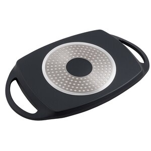 Plansa Grill MYRIA MC4083, 36x22.5cm, aluminiu, negru Plansa Grill MYRIA MC4083, 36x22.5cm, aluminiu, negru
