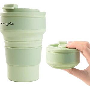 Cana termos MYRIA MC4092GR, 0.35l, silicon, verde Cana termos MYRIA MC4092GR, 0.35l, silicon, verde