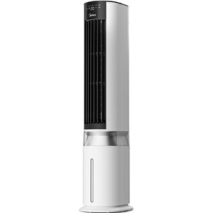 Ventilator turn MIDEA MCF23XRW, racitor aer, silentios, ionizare, 4 moduri de flux de aer, 5 trepte de viteza, 60W, alb Ventilator turn MIDEA MCF23XRW, racitor aer, silentios, ionizare, 4 moduri de flux de aer, 5 trepte de viteza, 60W, alb