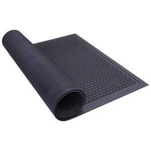 Covoras intrare Capsule, 90 x 150 cm, cauciuc, negru Covoras intrare Capsule, 90 x 150 cm, cauciuc, negru