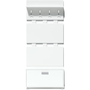 Pantofar Alexa, alb, 90 x 28.5 x 49.7 cm Pantofar Alexa, alb, 90 x 28.5 x 49.7 cm