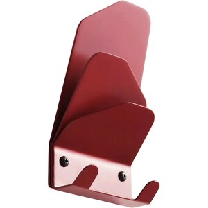 Cuier perete Erg, 17.5 cm, rosu Cuier perete Erg, 17.5 cm, rosu