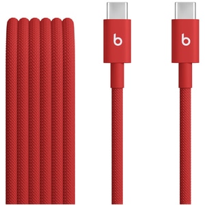 Cablu date BEATS MDGF4ZM/A, USB-C - USB-C, 1.5m, rosu Cablu date BEATS MDGF4ZM/A, USB-C - USB-C, 1.5m, rosu