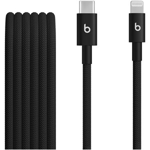 Cablu date BEATS MDGK4ZM/A, USB-C - Lightning, 1.5m, negru Cablu date BEATS MDGK4ZM/A, USB-C - Lightning, 1.5m, negru