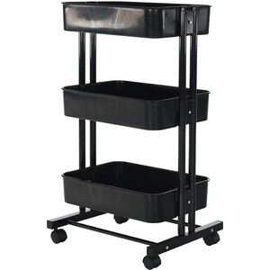 Carucior multifunctional Dobby, 45 x 37 x 77 cm, negru Carucior multifunctional Dobby, 45 x 37 x 77 cm, negru