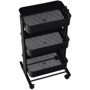 Carucior multifunctional Dobby, 45 x 37 x 77 cm, negru Carucior multifunctional Dobby, 45 x 37 x 77 cm, negru