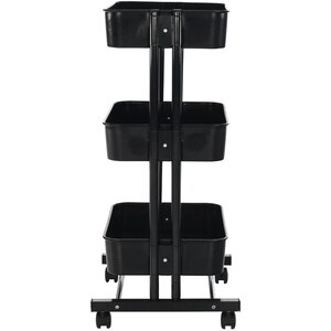 Carucior multifunctional Dobby, 45 x 37 x 77 cm, negru Carucior multifunctional Dobby, 45 x 37 x 77 cm, negru