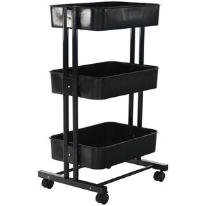 Carucior multifunctional Dobby, 45 x 37 x 77 cm, negru Carucior multifunctional Dobby, 45 x 37 x 77 cm, negru