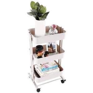 Carucior multifunctional Dobby, 45 x 37 x 77 cm, alb Carucior multifunctional Dobby, 45 x 37 x 77 cm, alb