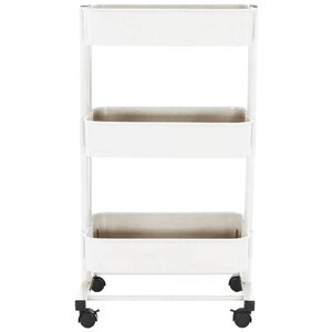 Carucior multifunctional Dobby, 45 x 37 x 77 cm, alb Carucior multifunctional Dobby, 45 x 37 x 77 cm, alb