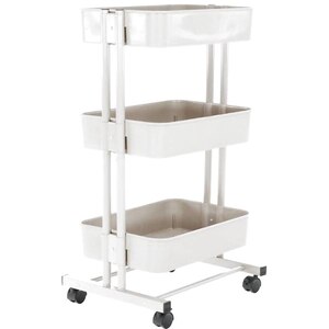 Carucior multifunctional Dobby, 45 x 37 x 77 cm, alb Carucior multifunctional Dobby, 45 x 37 x 77 cm, alb