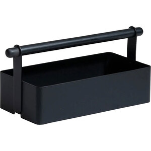 Cutie depozitare Cora Small, 34.9 x 15.4 x 15 cm, negru Cutie depozitare Cora Small, 34.9 x 15.4 x 15 cm, negru