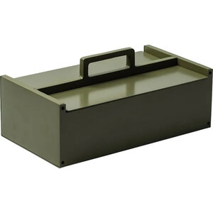 Cutie depozitare Resi, 32.4 x 19 x 14.5 cm, verde inchis Cutie depozitare Resi, 32.4 x 19 x 14.5 cm, verde inchis