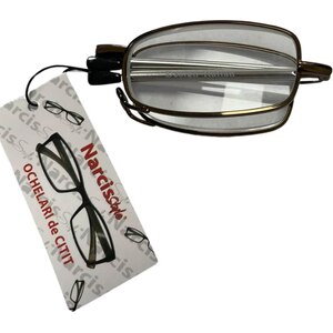 Ochelari de citit clasici pliabili cu husa Narcis Style, 1.5+ Ochelari de citit clasici pliabili cu husa Narcis Style, 1.5+