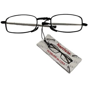 Ochelari de citit clasici pliabili cu husa Narcis Style, 2.50+ Ochelari de citit clasici pliabili cu husa Narcis Style, 2.50+