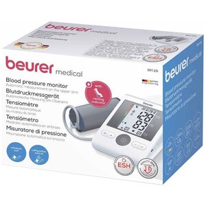 Tensiometru digital de brat BEURER BM28, 4 utilizatori x 30 memorii, adaptor, alb Tensiometru digital de brat BEURER BM28, 4 utilizatori x 30 memorii, adaptor, alb