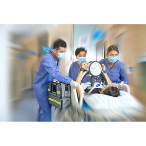 Aparat resuscitare AMOUL E6, Touch screen, Acumulator Li-Ion, alb Aparat resuscitare AMOUL E6, Touch screen, Acumulator Li-Ion, alb