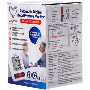 Tensiometru digital de brat EASYCARE, alb Tensiometru digital de brat EASYCARE, alb