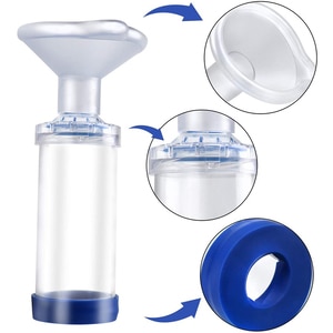 Camera de inhalare KIDSCARE KCCI10C, albastru-transparent Camera de inhalare KIDSCARE KCCI10C, albastru-transparent