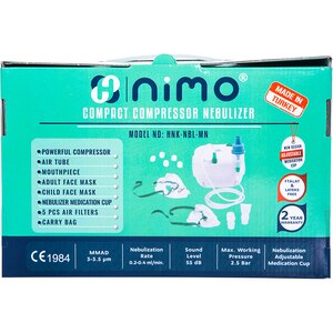 Nebulizator compact NIMO MDL02, alb Nebulizator compact NIMO MDL02, alb