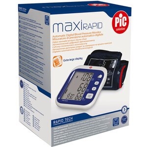 Tensiometru digital de brat PIC Maxi rapid, 2 utilizatori x 100 memorii, alb Tensiometru digital de brat PIC Maxi rapid, 2 utilizatori x 100 memorii, alb