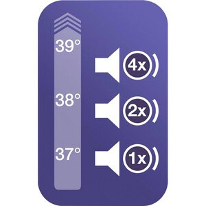 Termometru auricular BRAUN Thermoscan 3 TOW004783, alb-albastru Termometru auricular BRAUN Thermoscan 3 TOW004783, alb-albastru