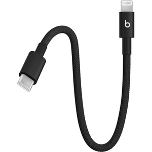 Cablu date BEATS MEQM4ZM/A, USB-C - Lightning, 0.2m, negru Cablu date BEATS MEQM4ZM/A, USB-C - Lightning, 0.2m, negru