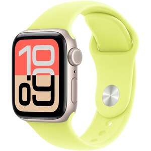 Bratara pentru APPLE Watch 40mm Neon Yellow Sport Band - M/L, MFFU4ZM/A Bratara pentru APPLE Watch 40mm Neon Yellow Sport Band - M/L, MFFU4ZM/A