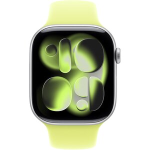 Bratara pentru APPLE Watch 46mm Neon Yellow Sport Band - M/L, MFGW4ZM/A Bratara pentru APPLE Watch 46mm Neon Yellow Sport Band - M/L, MFGW4ZM/A