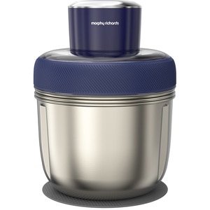 Mini tocator MORPHY RICHARDS MFP1003, 1.5l, 350W, 1 teapta viteza, albastru inchis-argintiu Mini tocator MORPHY RICHARDS MFP1003, 1.5l, 350W, 1 teapta viteza, albastru inchis-argintiu