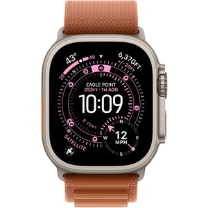 Bratara pentru APPLE Watch 49mm Terra Cotta Alpine Loop - Large - Natural Titanium Finish, MFTD4ZM/A Bratara pentru APPLE Watch 49mm Terra Cotta Alpine Loop - Large - Natural Titanium Finish, MFTD4ZM/A
