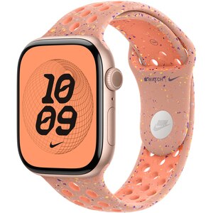Bratara pentru APPLE Watch 46mm Alpenglow Pink Nike Sport Band - M/L, MGC74ZM/A Bratara pentru APPLE Watch 46mm Alpenglow Pink Nike Sport Band - M/L, MGC74ZM/A