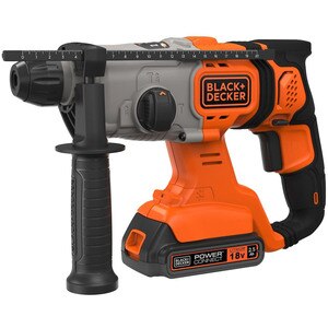 Ciocan rotopercutor BLACK&DECKER BCD900E2K QW, 1.2J, 1880rpm, 2 x 2.5 Ah, SDS Plus Ciocan rotopercutor BLACK&DECKER BCD900E2K QW, 1.2J, 1880rpm, 2 x 2.5 Ah, SDS Plus