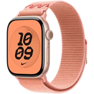 Bratara pentru APPLE Watch 46mm Alpenglow Pink Nike Sport Loop, MGD54ZM/A Bratara pentru APPLE Watch 46mm Alpenglow Pink Nike Sport Loop, MGD54ZM/A