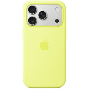 Husa telefon APPLE iPhone 17 Pro Silicone Case cu MagSafe - Neon Yellow, MGFF4ZM/A Husa telefon APPLE iPhone 17 Pro Silicone Case cu MagSafe - Neon Yellow, MGFF4ZM/A