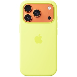 Husa telefon APPLE iPhone 17 Pro Silicone Case cu MagSafe - Neon Yellow, MGFF4ZM/A Husa telefon APPLE iPhone 17 Pro Silicone Case cu MagSafe - Neon Yellow, MGFF4ZM/A