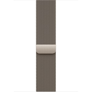 Bratara pentru APPLE Watch 46mm Natural Milanese Loop - S/M, MGJ24ZM/A Bratara pentru APPLE Watch 46mm Natural Milanese Loop - S/M, MGJ24ZM/A